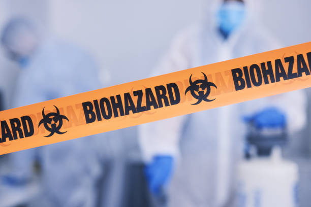 Professional Crime Scene Cleanup technician working in New Boston, OH